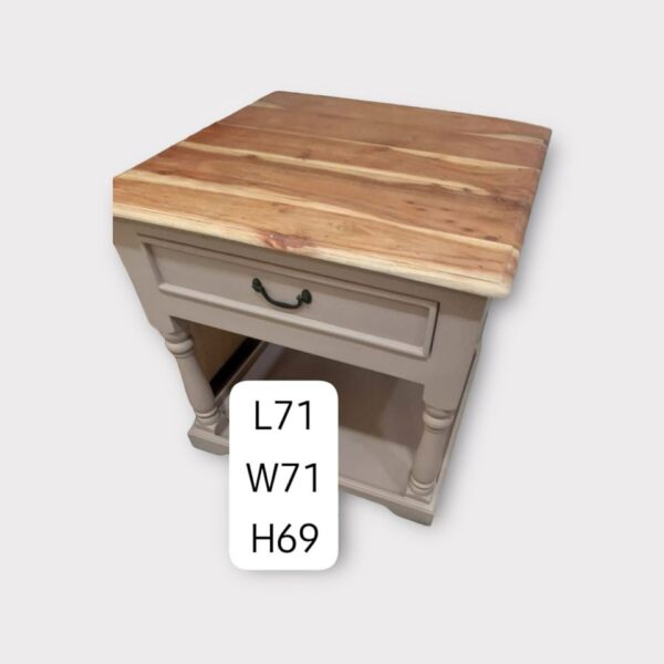 Stylish Solid Wood Corner Table