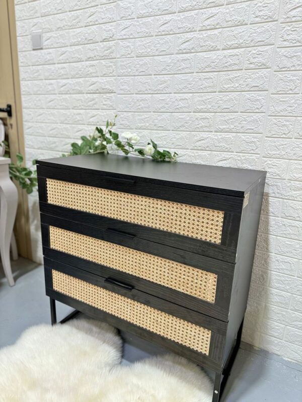 Rattan 3 Drawer Chester